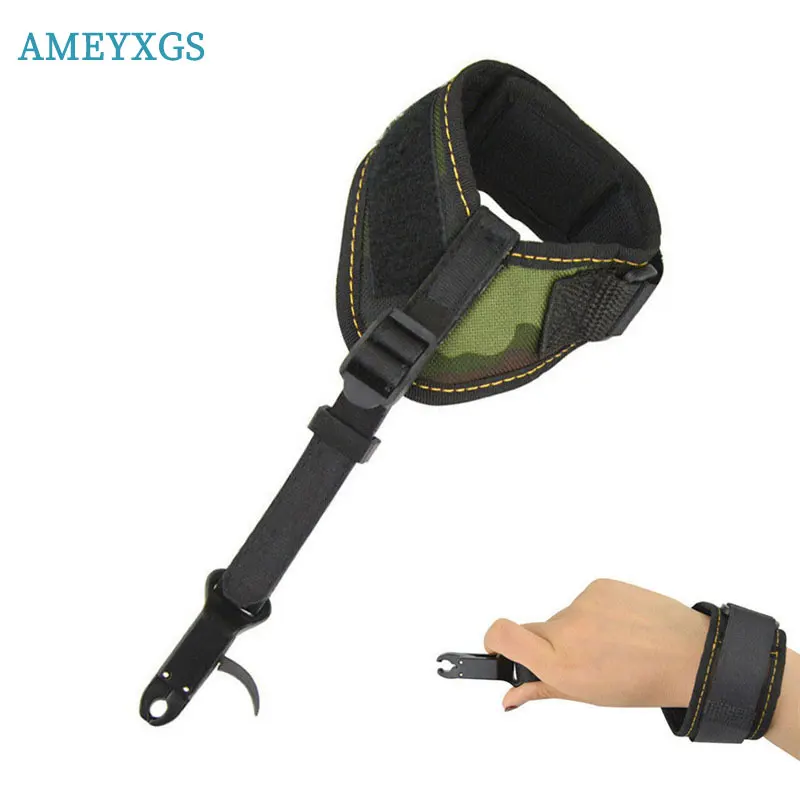 1pc Archery Caliper Release Aid Compound Bow Wrist Strap Trigger Buckle for Outdoor Sports Hunting Target Shooting Accessories rodent zapper rat mice mouse trap humane mouse trap catch and release mouse traps mousetrap catcher capture cage indoor outdoor use