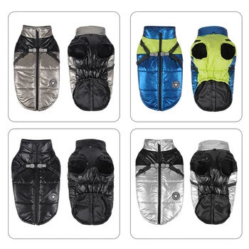 Clothes For Large Dogs Waterproof Big Dog Vest Jacket Winter Warm Pet Dog Coat Clothing For Dogs Chihuahua Labrador 3XL-7XL 5