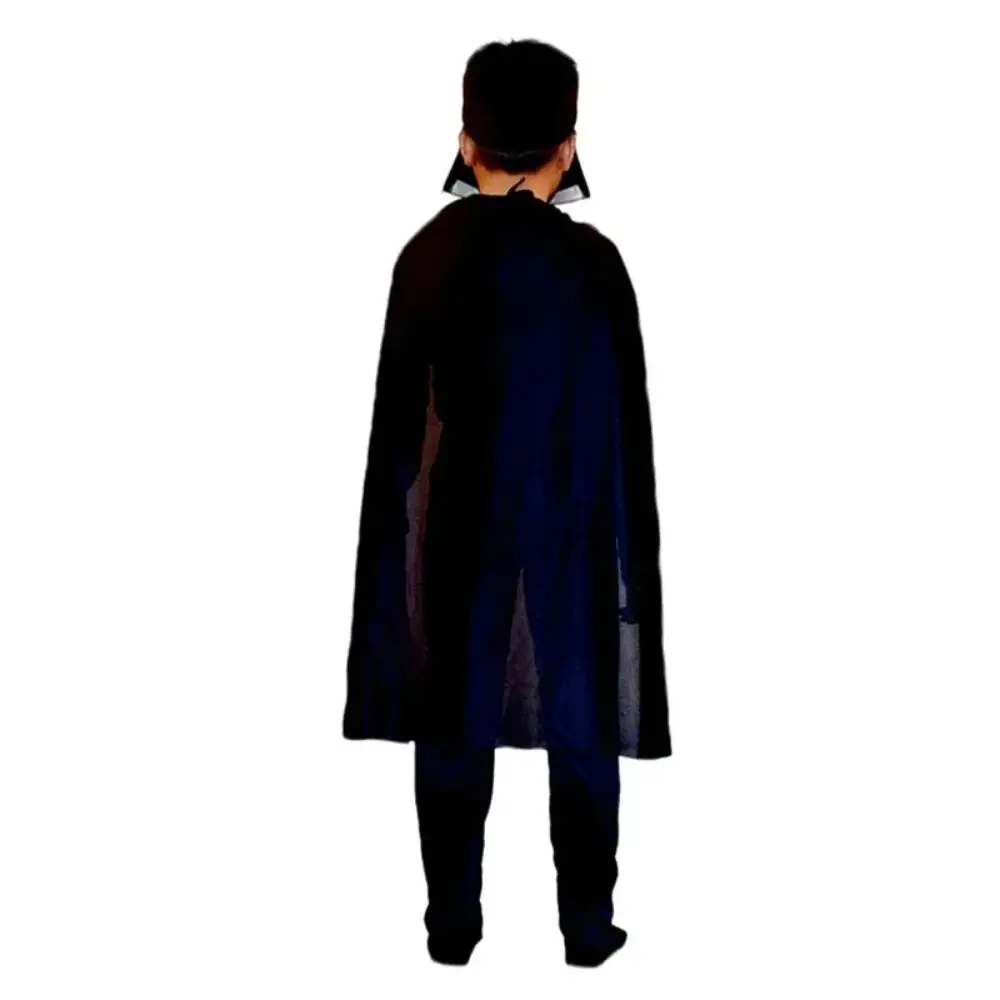 Boy's Black Warrior Jedi Cosplay Jumpsuit Halloween Carnival Costume