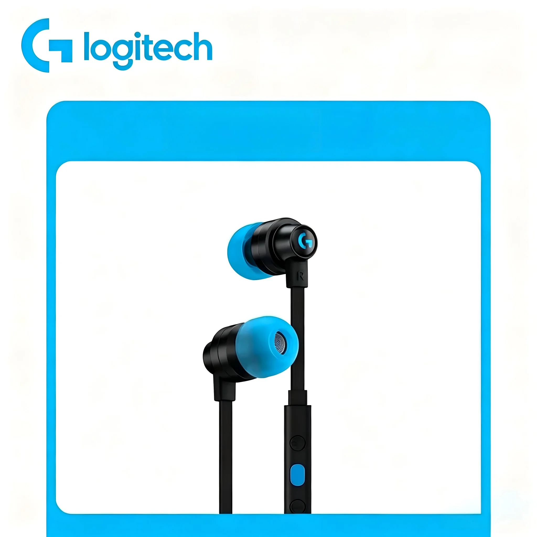 Logitech G333 Gaming In-Ear Earphones Noise Canceling