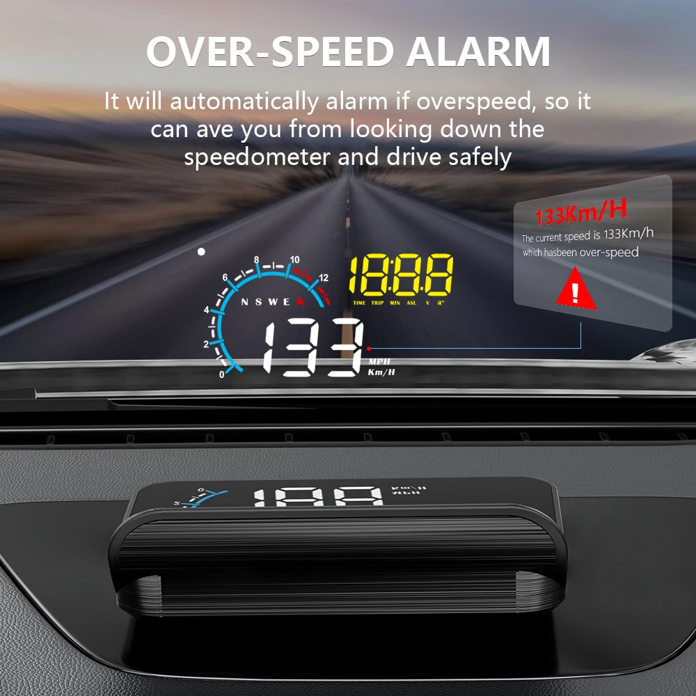 WYING ڵ OBD2 GPS M12 HUD  ÷, º ǻ ڵ  Ʈ,   ,  