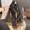 2024 Solid Silk wool scarf for Women Shawls Scarves Summer Lady Hijab Winter Fashion Warm Long Bandana Foulard Pashmina Poncho 6