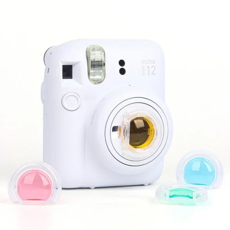 4/6 PCS Set Close-up Lens Color Filter for Fujifilm Instax Mini 12 Instant Film Cameras camera lens filter photography filter color filter