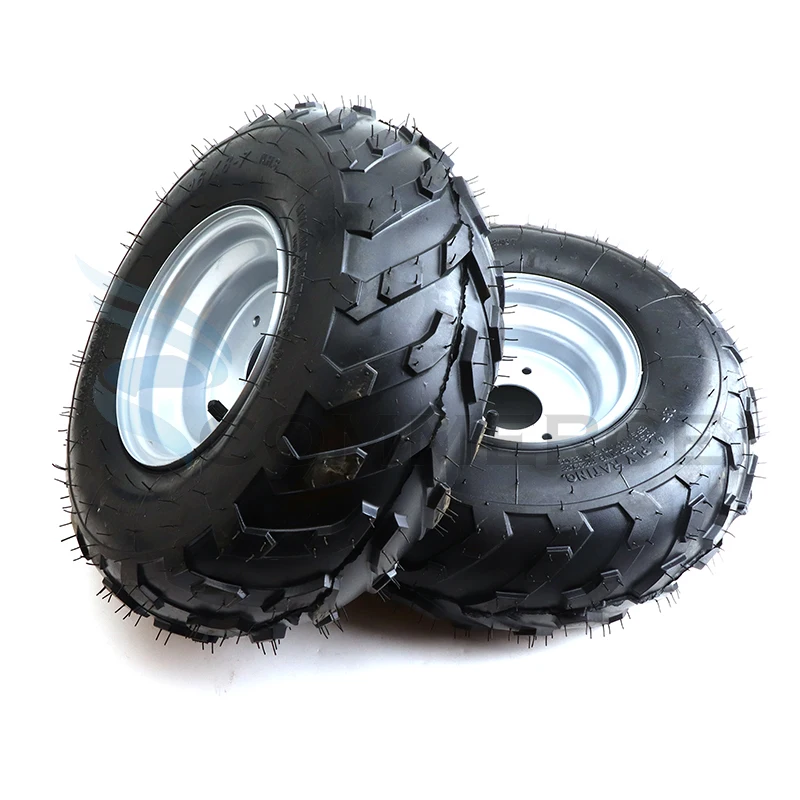 

ATV 7 inch off-road wheels 16x8-7 Tubeless tire & Wheel Hub for lawn mower snow plow Buggy Quad Bike vacuum Tyre Accessories