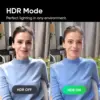 Insta360 Link - 4K Webcam With 1/2&quot；AI Tracking，Sensor, HDR，Gesture Control, Specialized Modes，Noise-Canceling Microphones 3