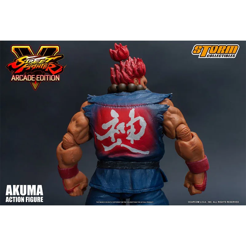 Akuma Street Fighter Greeting Card by Anggia Anindita