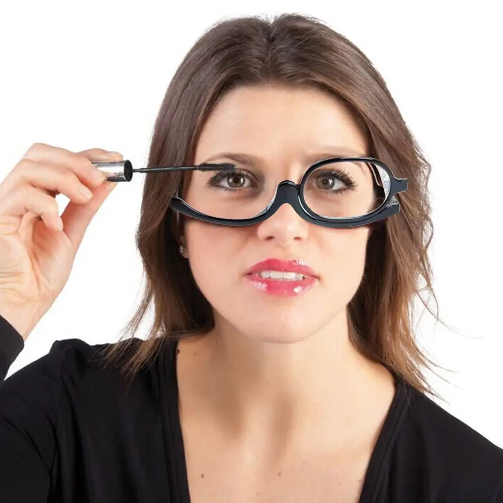 Compact Foldable Flip-Down Magnifying Reading Glasses