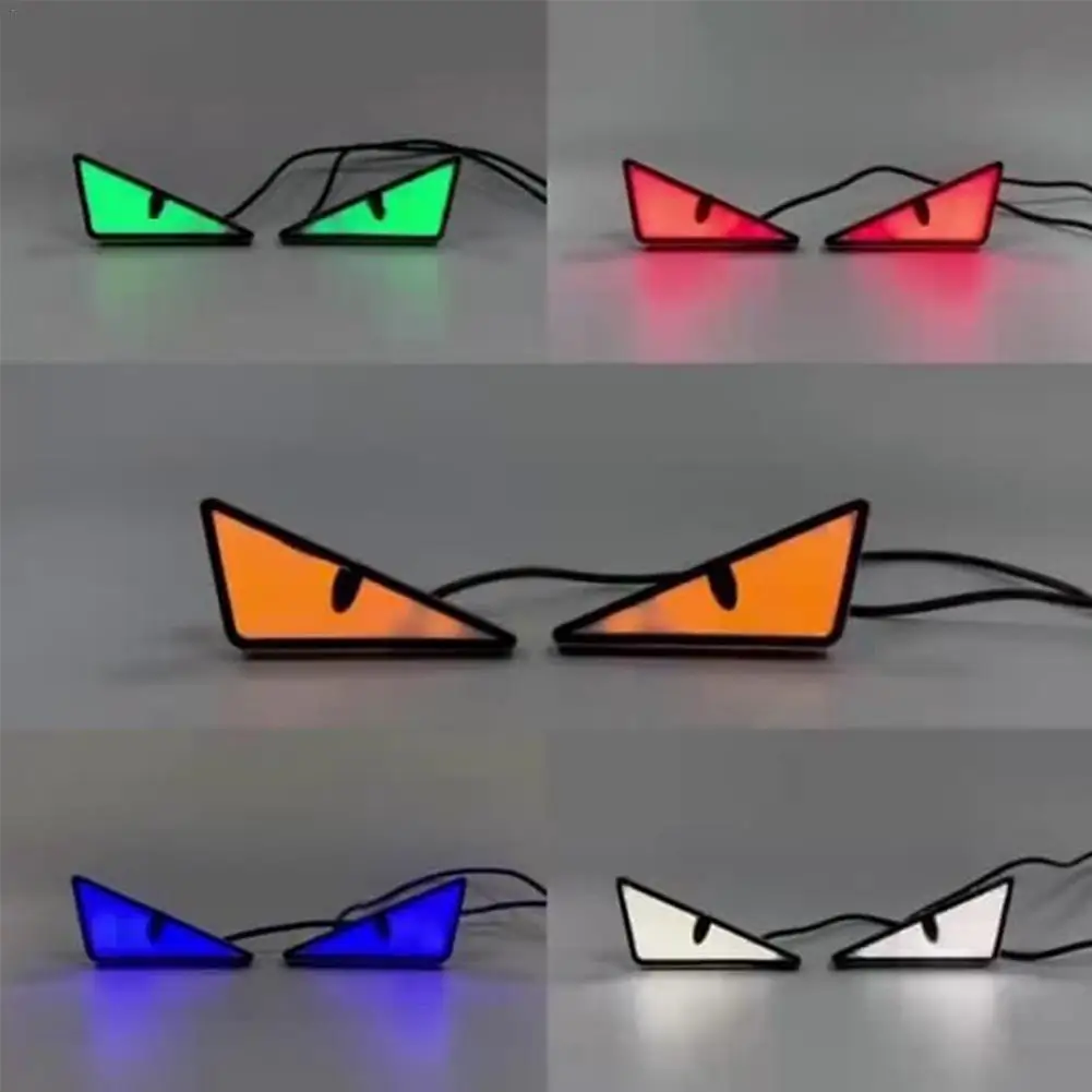 Universal LED Devil Eyes - Mini Projector Lens Headlight & Decorative Lights