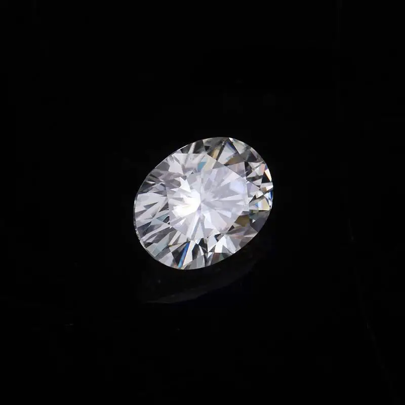 1ct(5*7mm) Oval Cut Moissanite Loose Stone D Color Lab Grown Super White Certified Ellipse Oval Moissanite gemstone