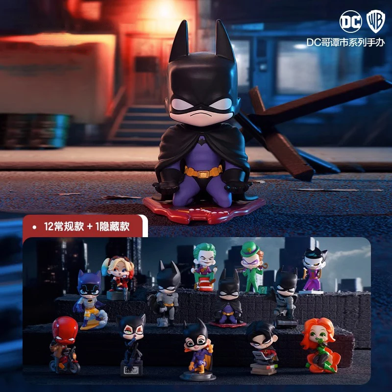 Dc Gotham City Series Mystery Box 1 Pz/12 Pz Blind Box Action Figure Batman Harly Quinn Joker Modello Da Collezione Regalo Di Compleanno