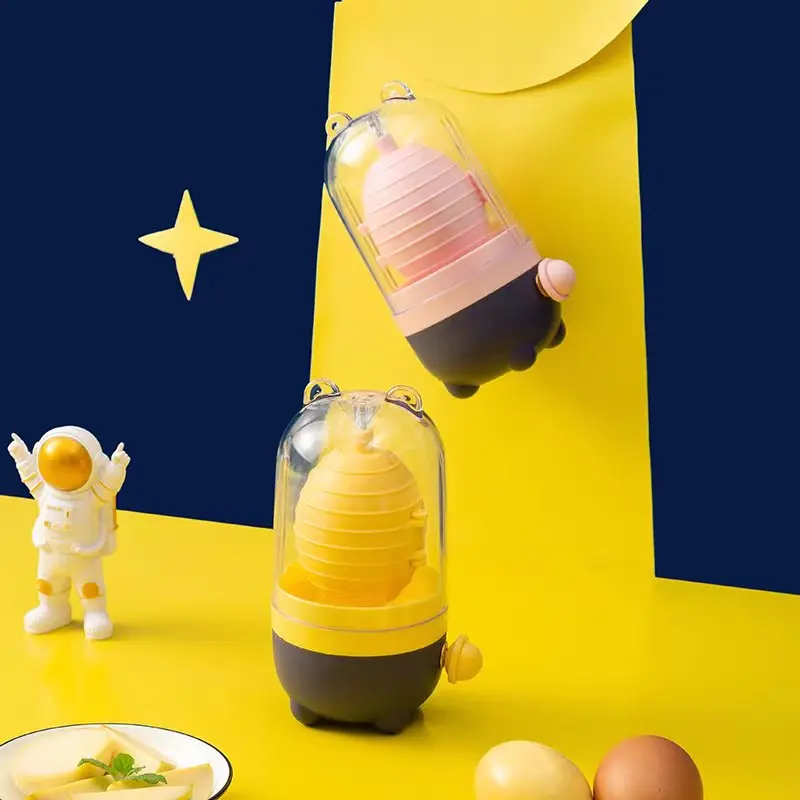 Egg Yolk Shaker Scrambler Gadget Manual Mixing Baking Tool Kitchen Accessory Manual Shake Egg Device Household Egg Dumpling
