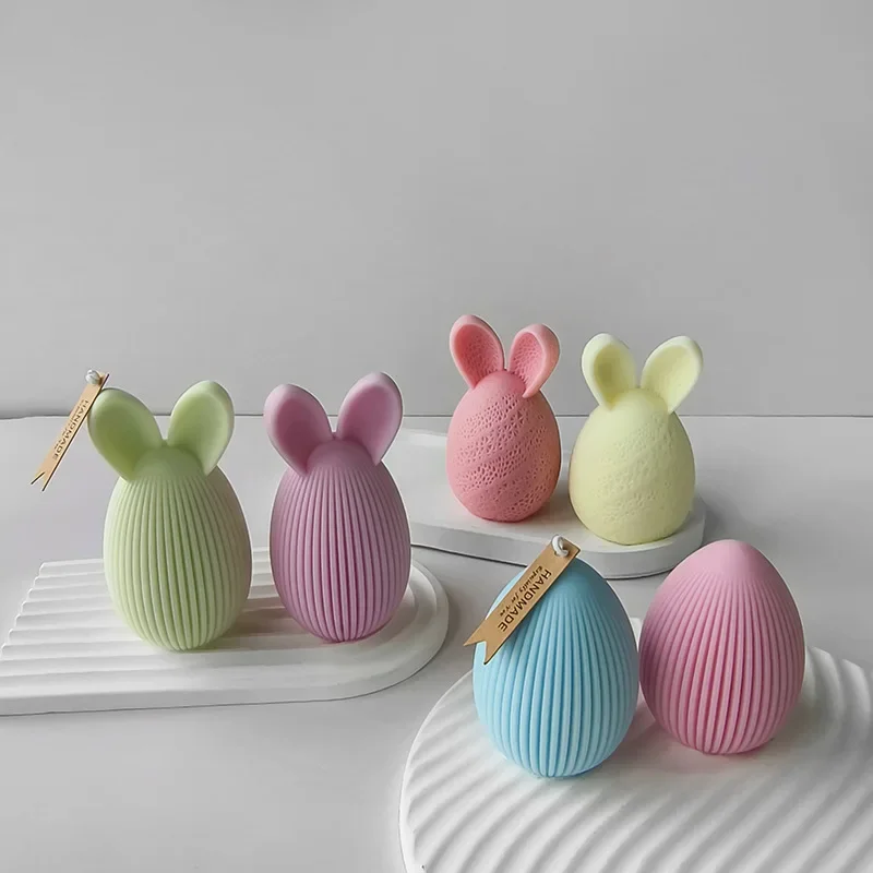 Easter Bunny Egg Silicone Mold 1