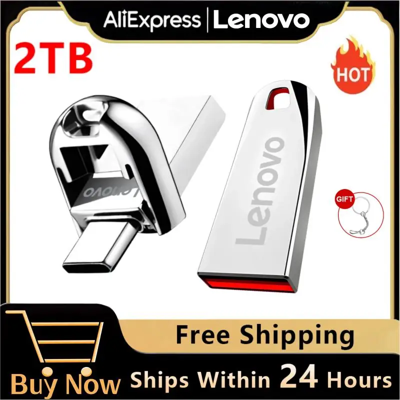 Lenovo Usb Ad Alta Velocità 3.0 Pen Drive 1Tb 2Tb Usb Memory Flash Drive 520 Mb/S Pendrive 128Gb Memory Stick Per Tablet Steam Deck