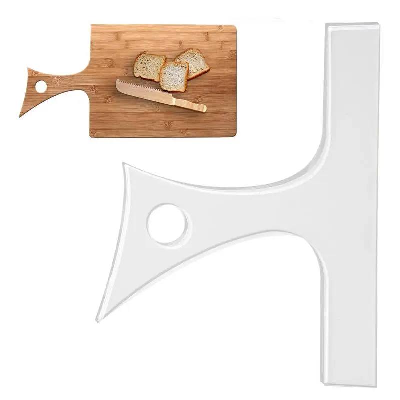 Charcuterie Board Template Acrylic Handle Cutting Board Templates For Woodworking Tracing Router Template For Kitchen