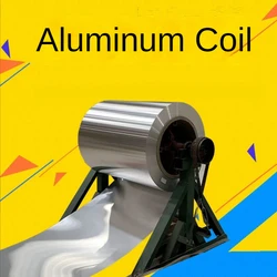 0.2 To 1mm 50mm/100mm Width Aluminum Sheet Aluminum Coil Thin Sheet Thick Pipe Insulation Coil Advertising Aluminum Plate