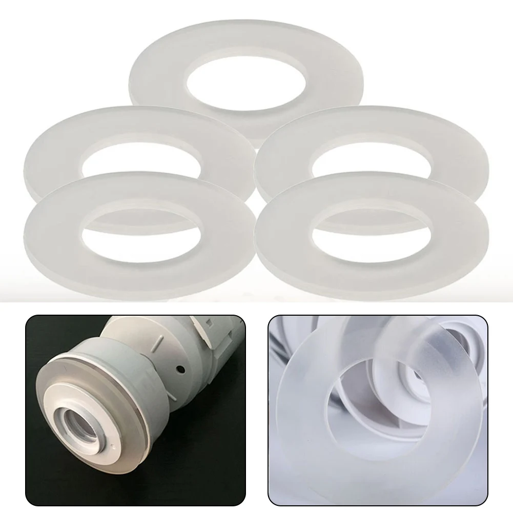 

1/5pcs Drain Valve Water Stop Seals For Geberit Silicon Rubber Flush Valve Seal Washer Diaphragm Toilet Parts 816.418.00.1