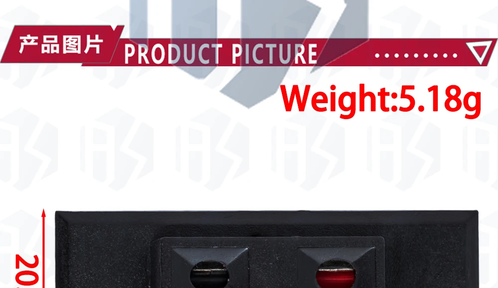 1 Stück 2 4 6-Wege-Federstecker Lautsprecher klemmen leiste – Detail 17