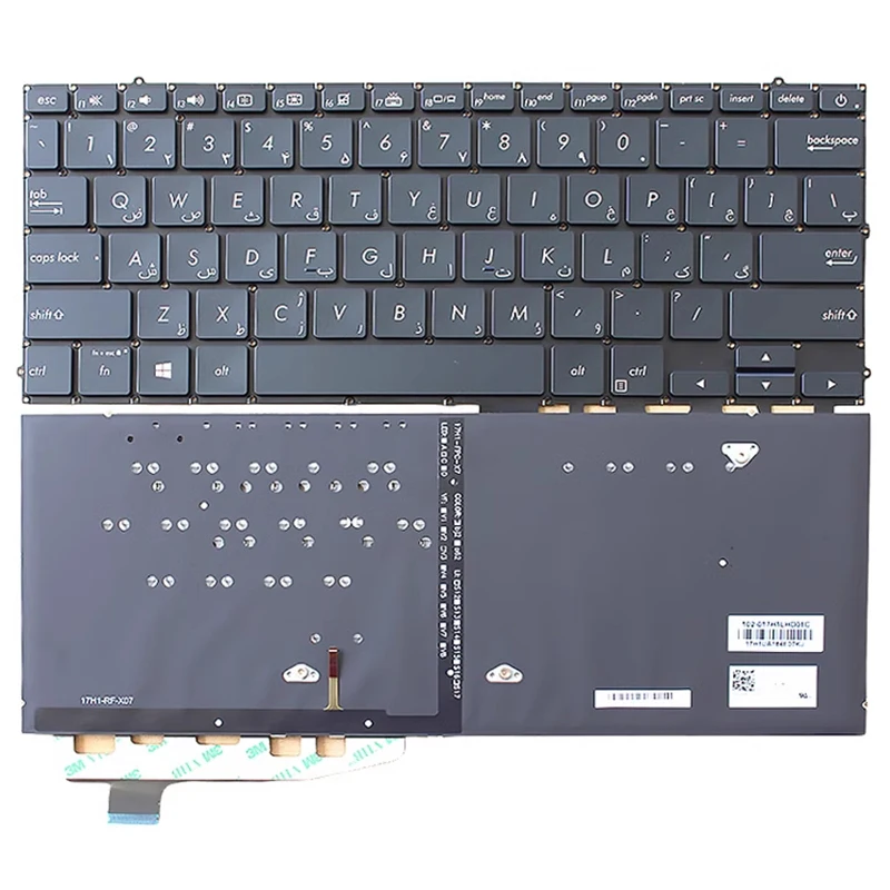 Per Asus Linyao X Zenbook Ux391 Ux391U Ux3000F Tastiera Per Laptop Arabo