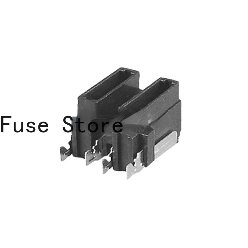 

5PCS Medium Fuse Holder Car Two-position Plug-in Can Be Installed With Multiple Boxes