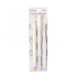 4-Piece Precision Craft Tool Set with Utility Knife, Tweezers, Shovels, and Glue Pens for Cutting, Lettering, Splicing, and Embossing (White)