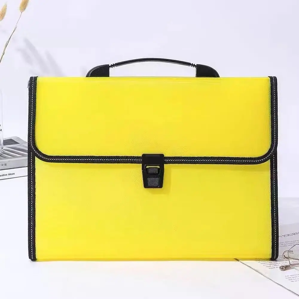 13 Bolsas de almacenamiento para papel de prueba, impermeables y a prueba de polvo, carpetas de archivo tipo acordeón, sencillas, de gran capacidad, expandibles para documentos._voghion.com