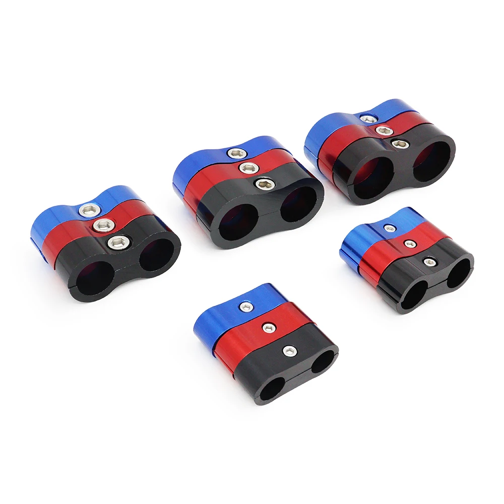 Hose Clamps Braided Rubber Hose Line Clamp Kit
