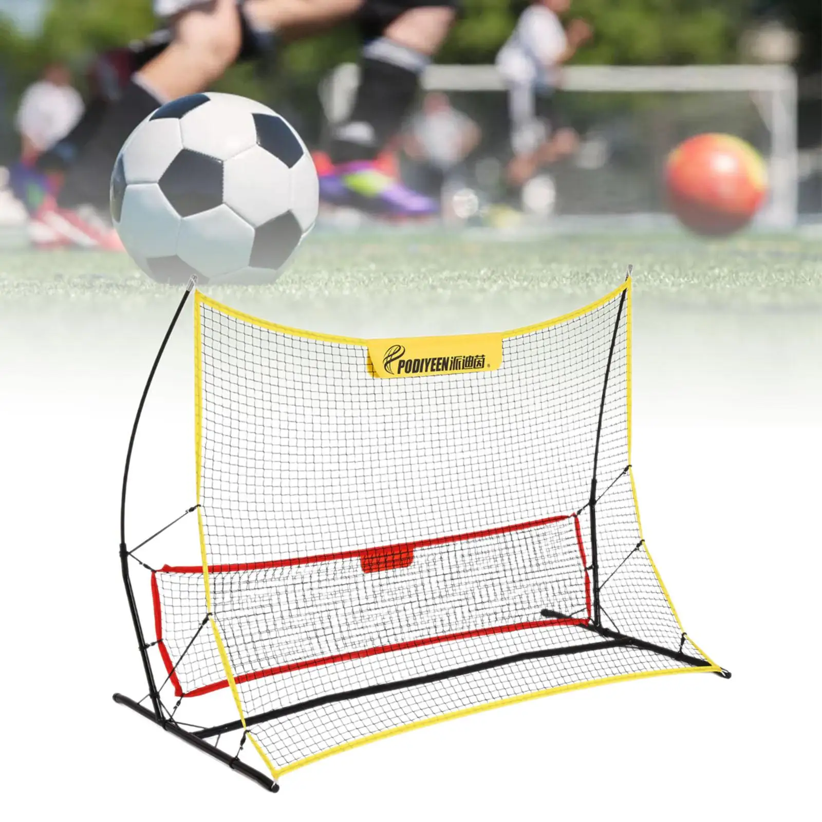 Soccer Rebounder Net Outdoor Sports Portable Soccer Trainer Net for Volley Soccer Rebounder Net Outdoor Sports Portable Soccer Trainer Net for Volley
