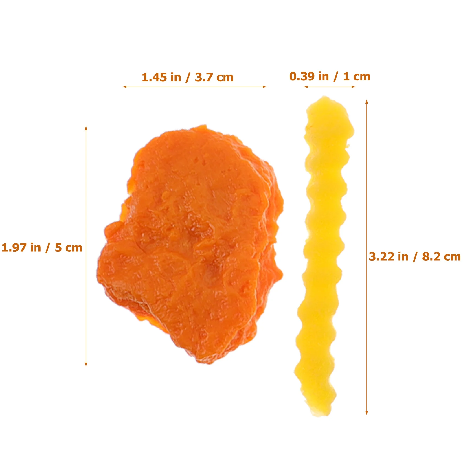 Рисунок 6 - Поддельные куриные Nuggets и картофель фри