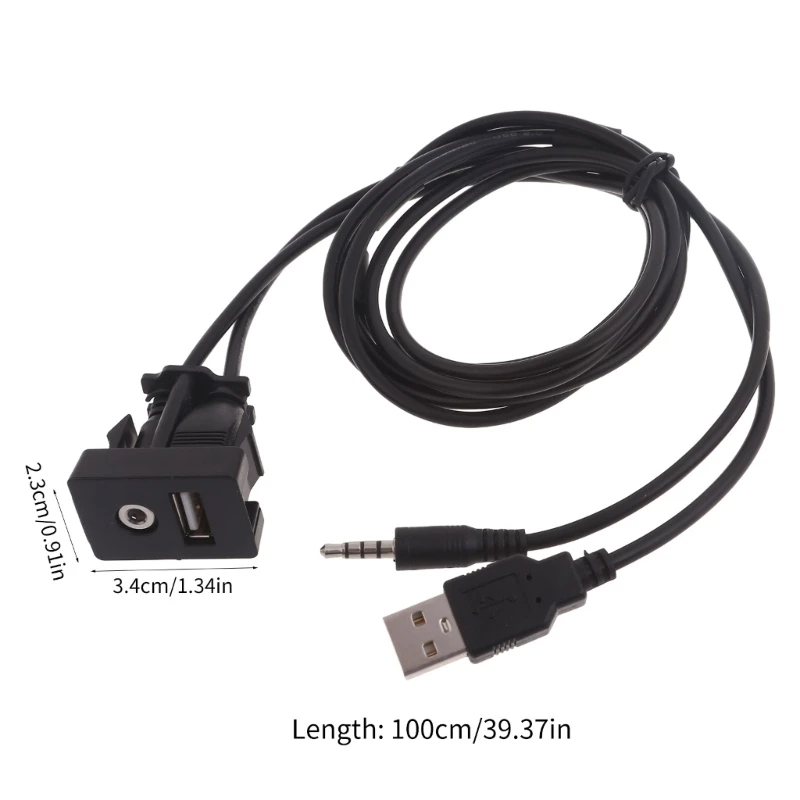 ϱ  USB  ̺ ú г Ʈ USB+3.5mm Ʈ ̾