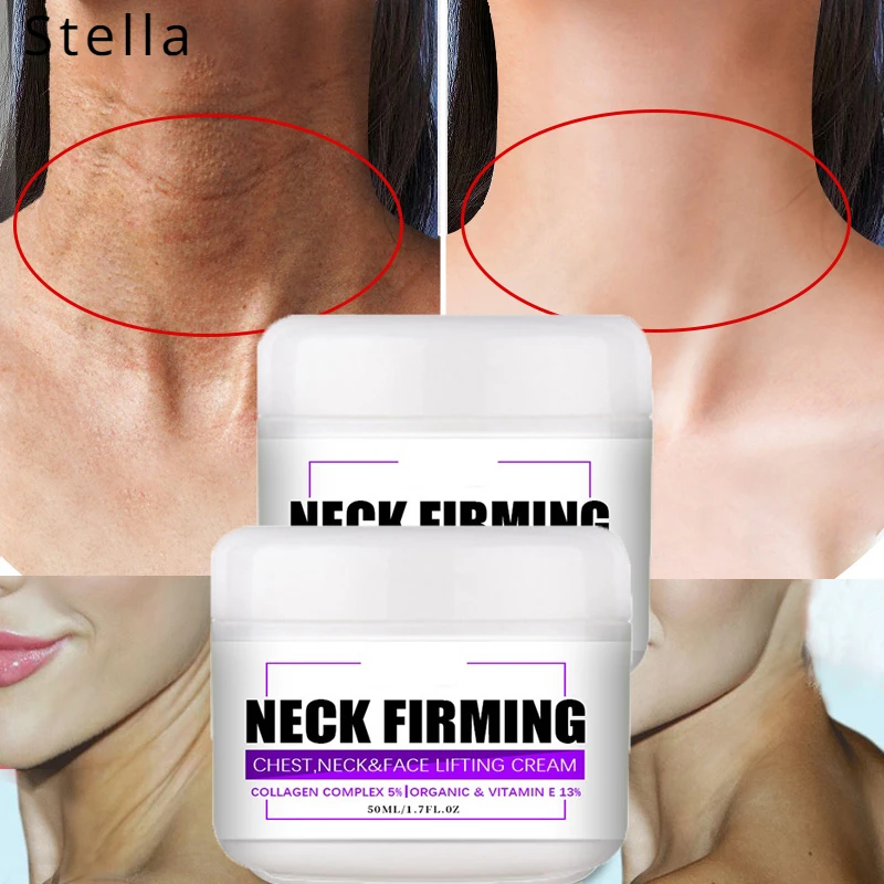 

Feminine Strength Cream Collagen Brightening Cream Fade Double Chin Improve Neck Lines Nourish Skin Moisture Beauty Care Lotion