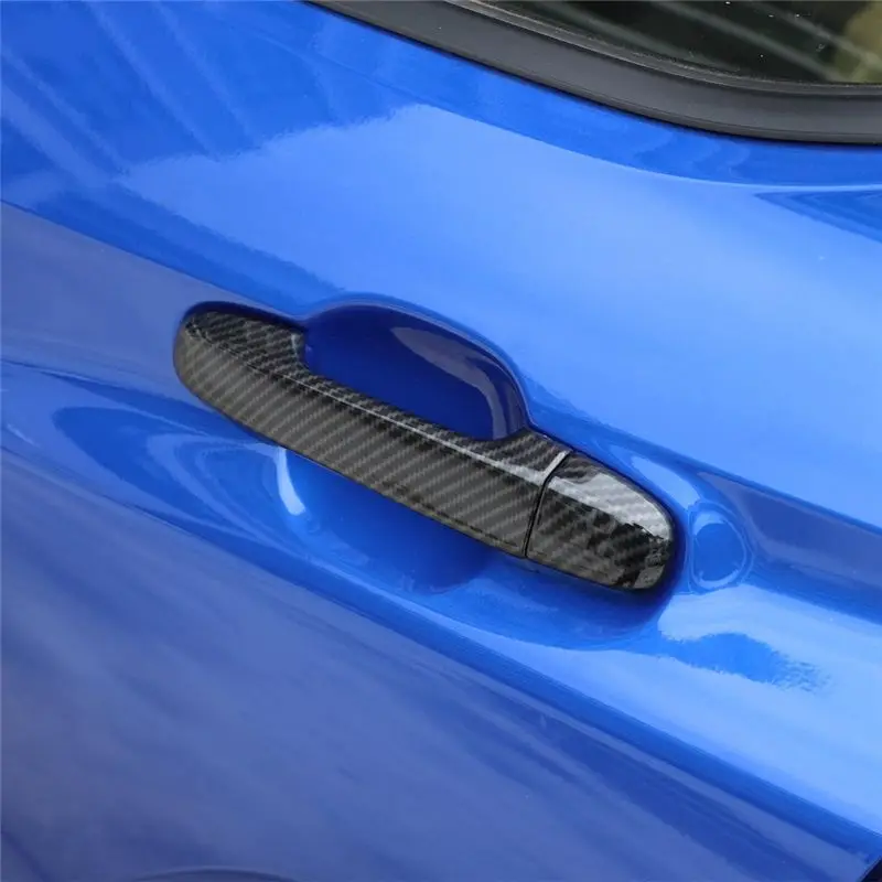 A64P-For Subaru Crosstrek 2024 Forester 2019-2022 자동차 외부 도어 핸들 커버 트림 액세서리