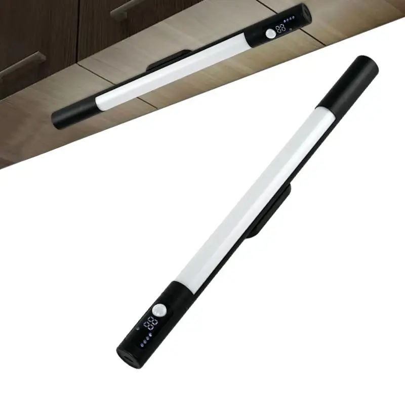 

Датчик движения, освещение для шкафа, освещение для шкафа для кухни, беспроводное ультратонкое, 3 цвета, температура, Type-C, перезаряжаемое, с регулируемой яркостью