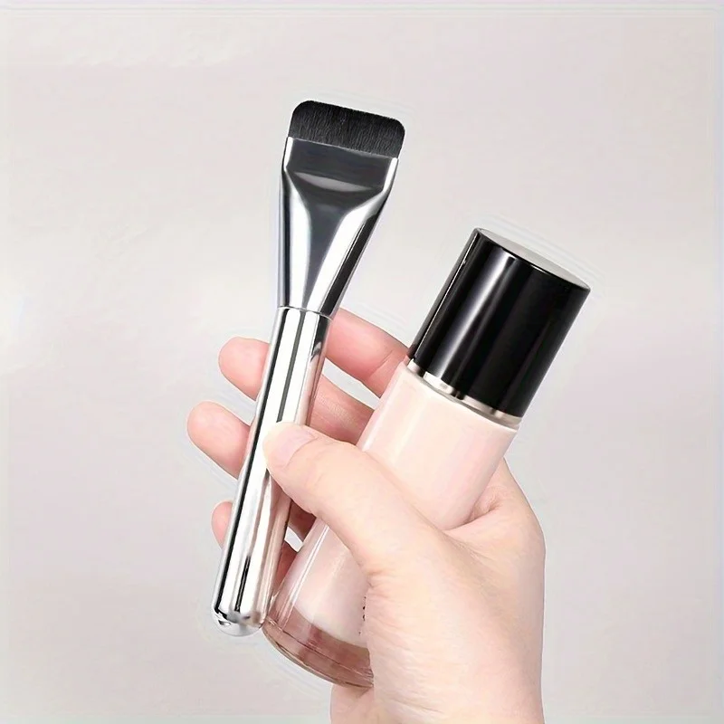 Foundation Brush Flat Head Vegan Bristles for BB Cream