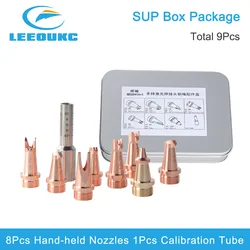 M16 Box Packaged Hand-held Welding Nozzle Calibration Tube For WSX CQWY HW QILIN Laser Mental Welding Head Nozzle Connector Kits