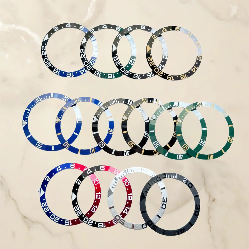 Ceramic Watch Bezel Insert - 38mm x 30.6mm