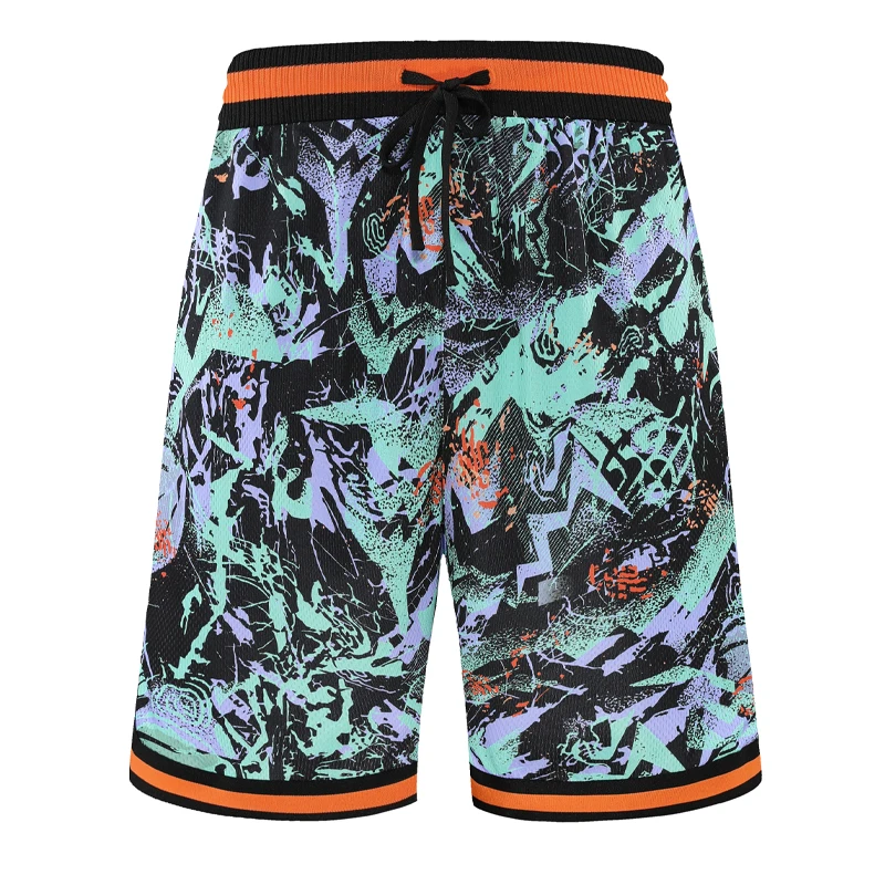 Basketball Pockets Shorts Outdoor Men Sporting Beaching Bottoms 3D Print Traning Bodybuilding Breathable Gym Running Short basketball shorts,running shorts