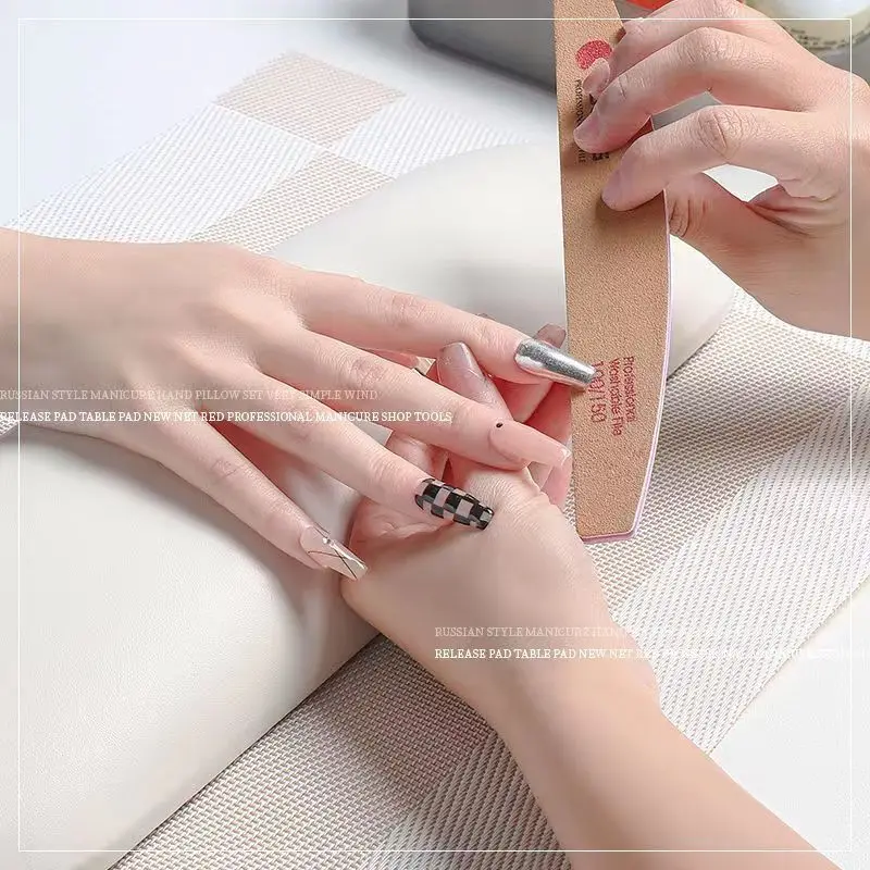 1Pcs Corrosion-Resistant Nail Art Table Mat Salon Practice Cushion Washable  Pad Hand Holder Foldable Hand Rest Manicure Tools - AliExpress