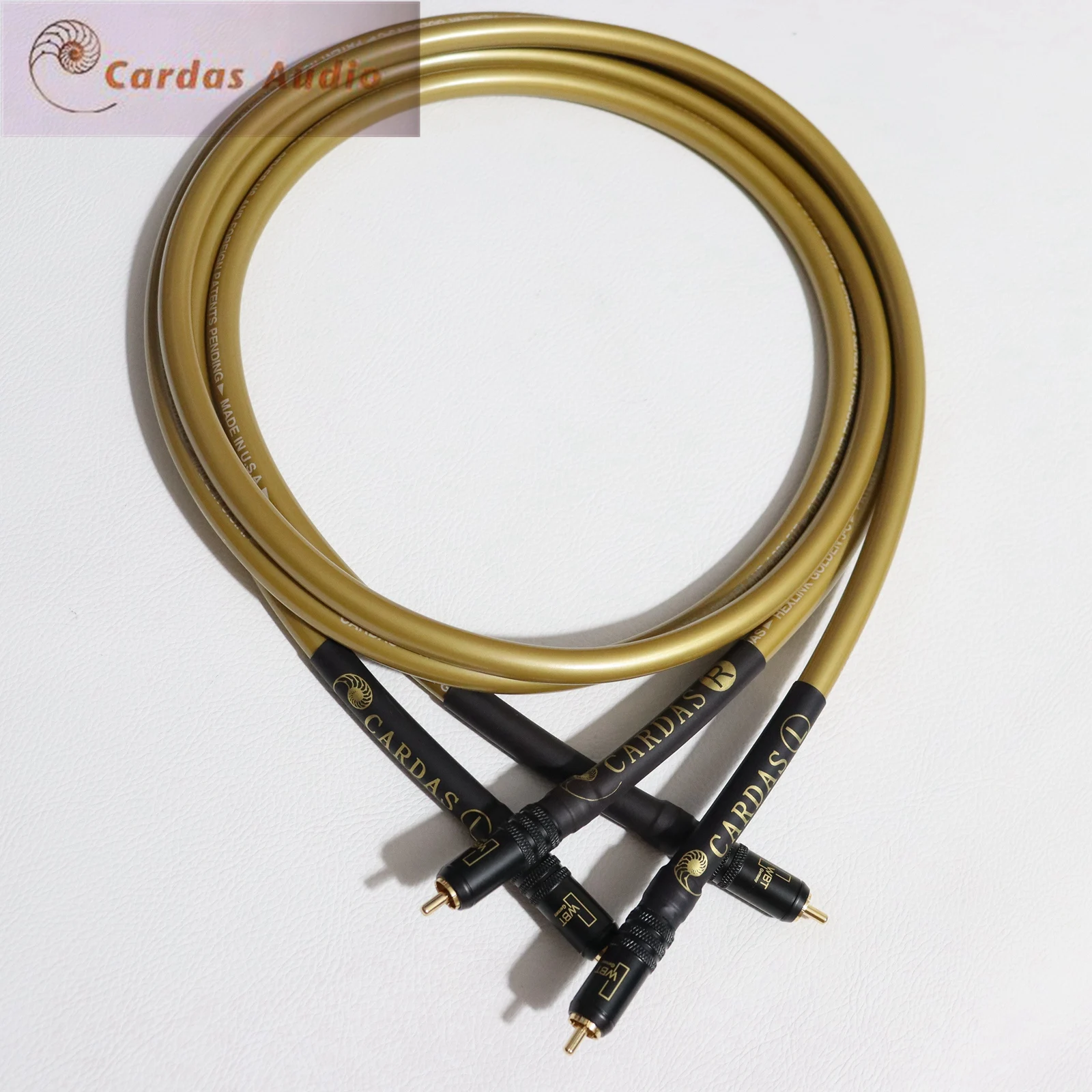 CARDAS rca jack cable High Quality OFC pure copper plated