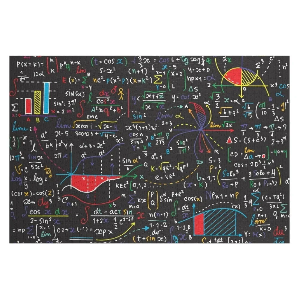 

Mathmatics Jigsaw Puzzle Personalized Gift Personalised Name Puzzle