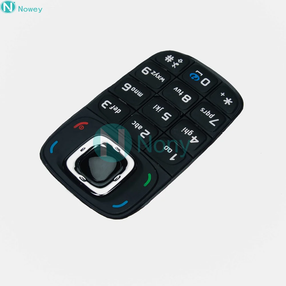 Nowey 6085 커버 키보드 Nokia 6085 전화 영어 러시아어 키패드 교체 하우징 부품