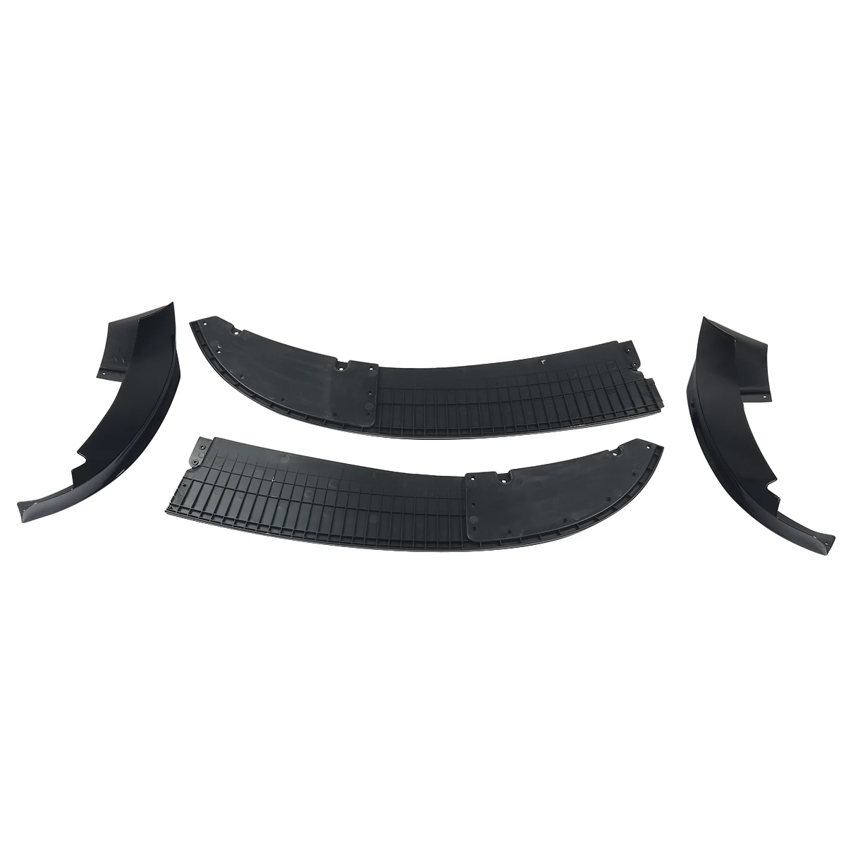 Glossy Black Front Bumper Lip Splitter For 2014-2020BMW F32 F33 F36 4 Series M Sport Front Lip Spoilers Auto Body Kit Magickit