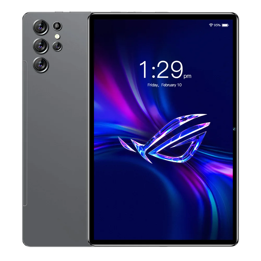 جهاز لوحي ذكي يعمل بنظام أندرويد مزود ببطاقة قابلة...