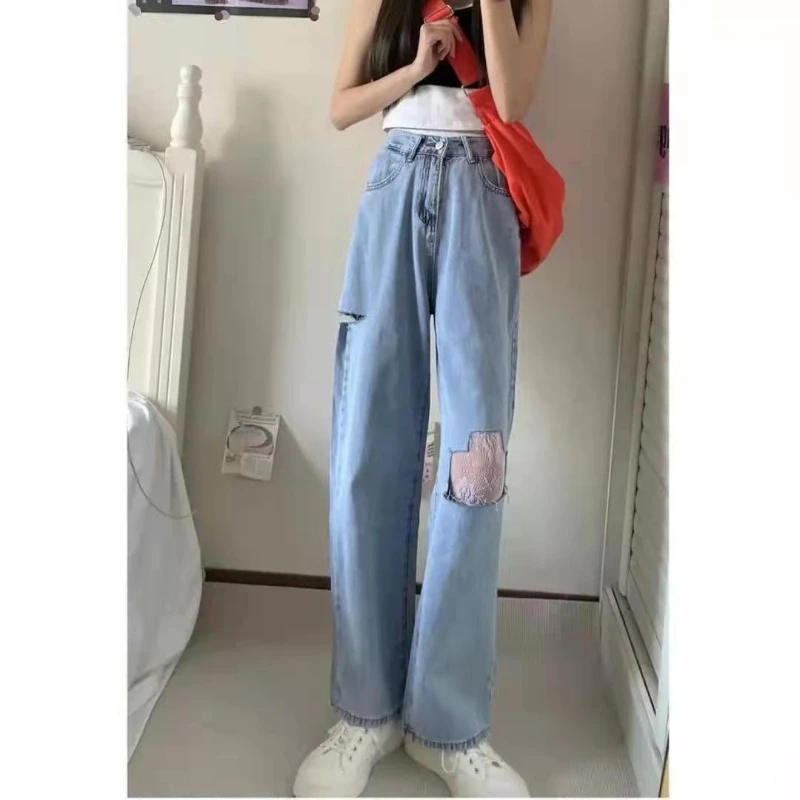 Рисунок 2 - Женские винтажные свободные джинсы S-4XL