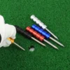 Stainless Steel Golf Divot Repair Tool Lawn Maintenance Pitch Groove Cleaner Marker Fork Pen Golf Accessories Putting Green Fork 3
