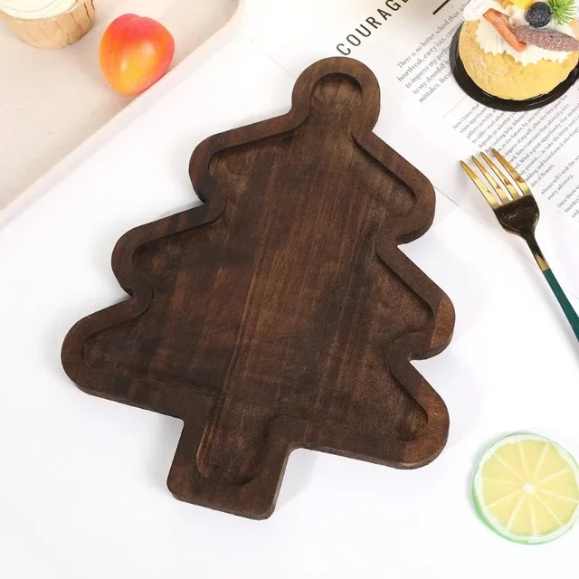 Christmas Tree Wooden Tray 2