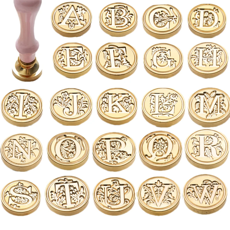 Sealing wax for stamp Head letter Retro seal kit nail Silicone stamps logo for scrapbooking surgut print set wedding craft soaps images - 6