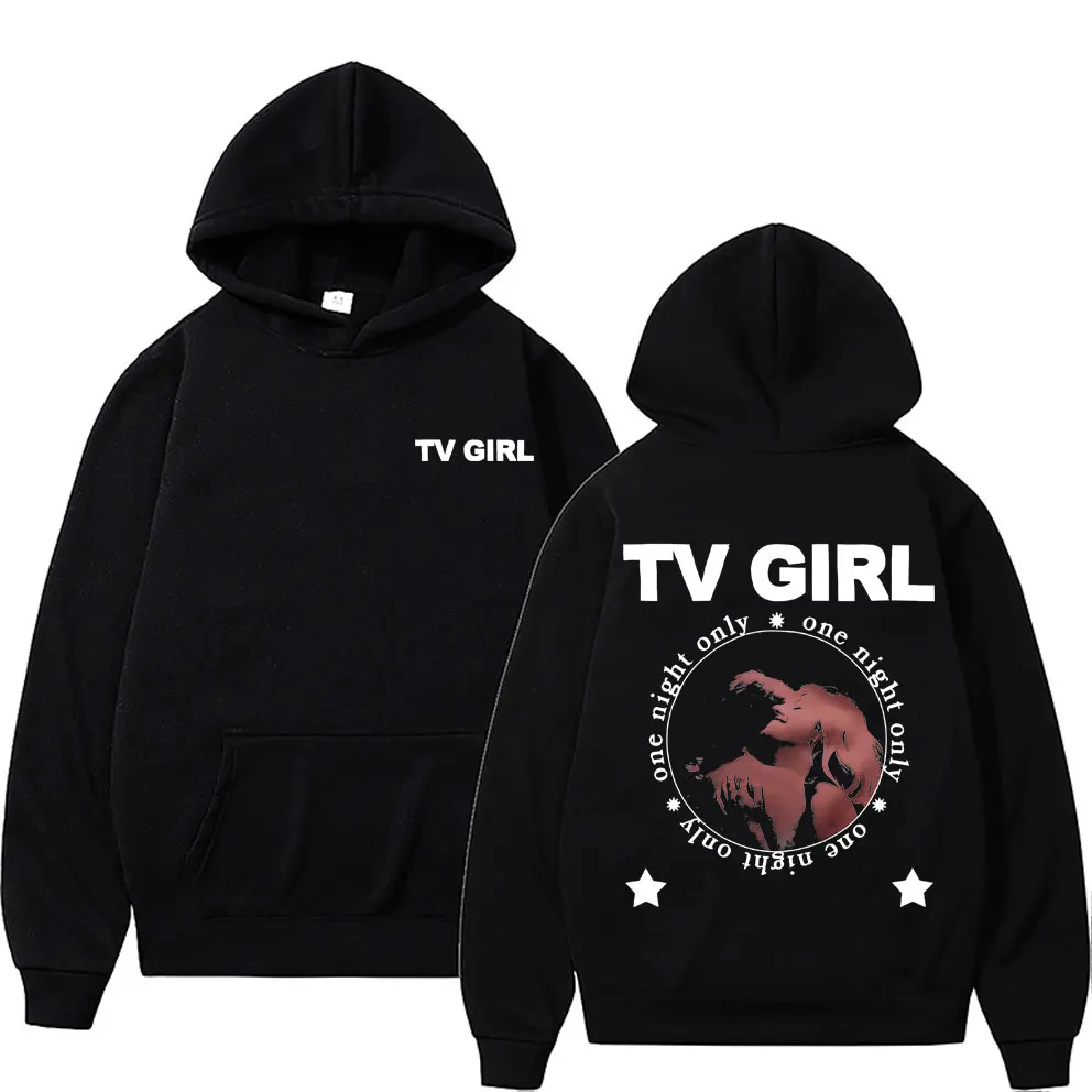 

Best Famous Tv Girl Men Women Vintage Oversized Hoodies One Night Only Print Hoodie Unisex French Exit Lover's Rock Sweatshirts