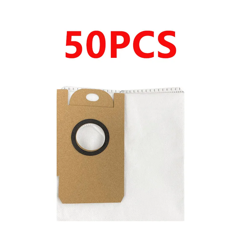 

50pcs Dust Bags For Lydsto R1 R1A Spare Parts Lydsto Integrated Robot R1 Vacuum Cleaner Dirty Bags Replacement Accessories