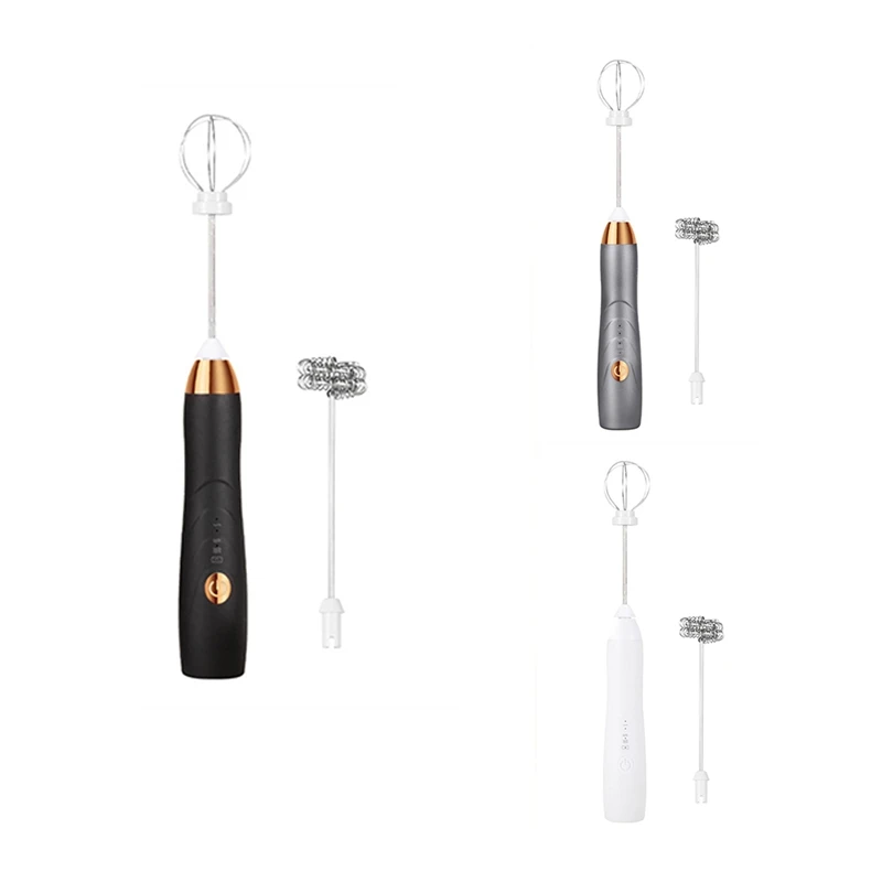 Schiuma Portatile Ricaricabile Ad Alta Velocità Dell'Uovo Montalatte Elettrico Schiuma Maker Mixer Coffee Drink Frothing Wand