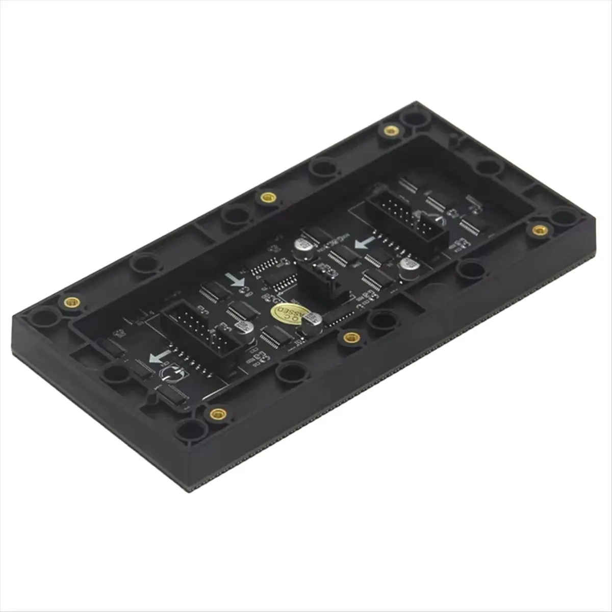 46M 전자 액세서리,160x80mm P2.5 LED 스크린 패널 모듈 64x32 픽셀 1/16 스캔 3in1 (검정색)